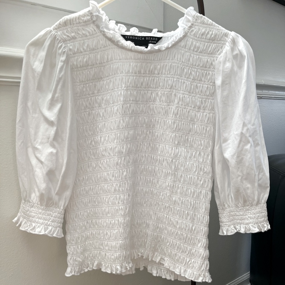 Veronica Beard ruched t shirt